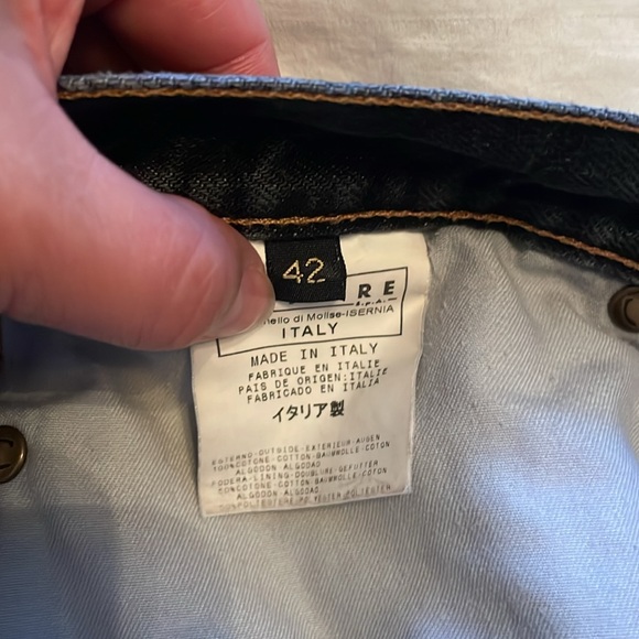 JustCavalli dark grey mid length denim skirt - Picture 6 of 8